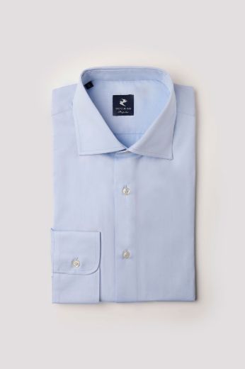 Immagine di CAMICIA COLLO SEMIFRANCESE, UNITO, COTONE TWILL