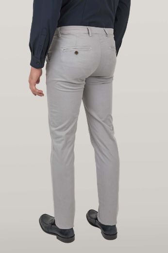 Immagine di PANTALONE CHINO TESSUTO COTONE CANNETTE