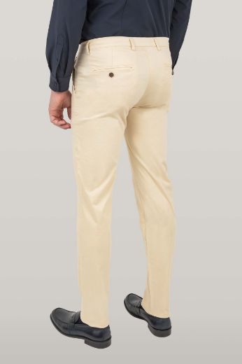 Immagine di PANTALONE CHINO TESSUTO COTONE SATEN