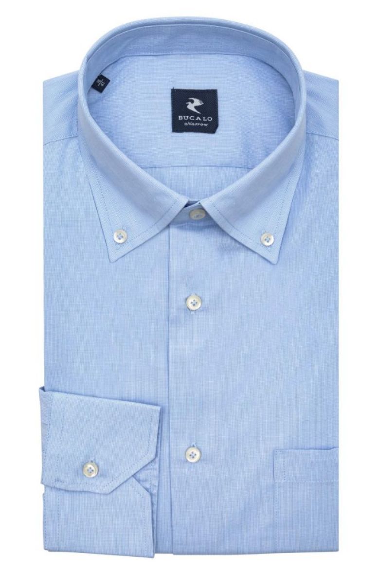 Immagine di CAMICIA DI COTONE  IN BUTTON DOWN CON TASCA