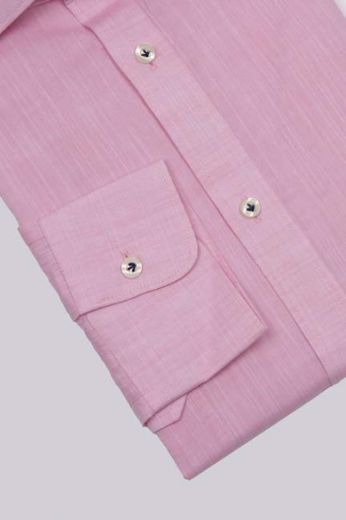 Immagine di CAMICIA DI COTONE  FIAMMATO COLLO FRANCESE