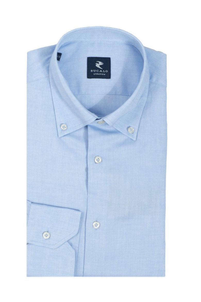 Immagine di CAMICIA OXFORD TINTA UNITA COLLO  BUTTON DOWN