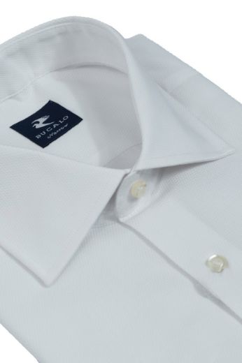 Immagine di CAMICIA CLASSICA MICRO ARMATURA  UNITO   COLLO  SEMIFRANCESE