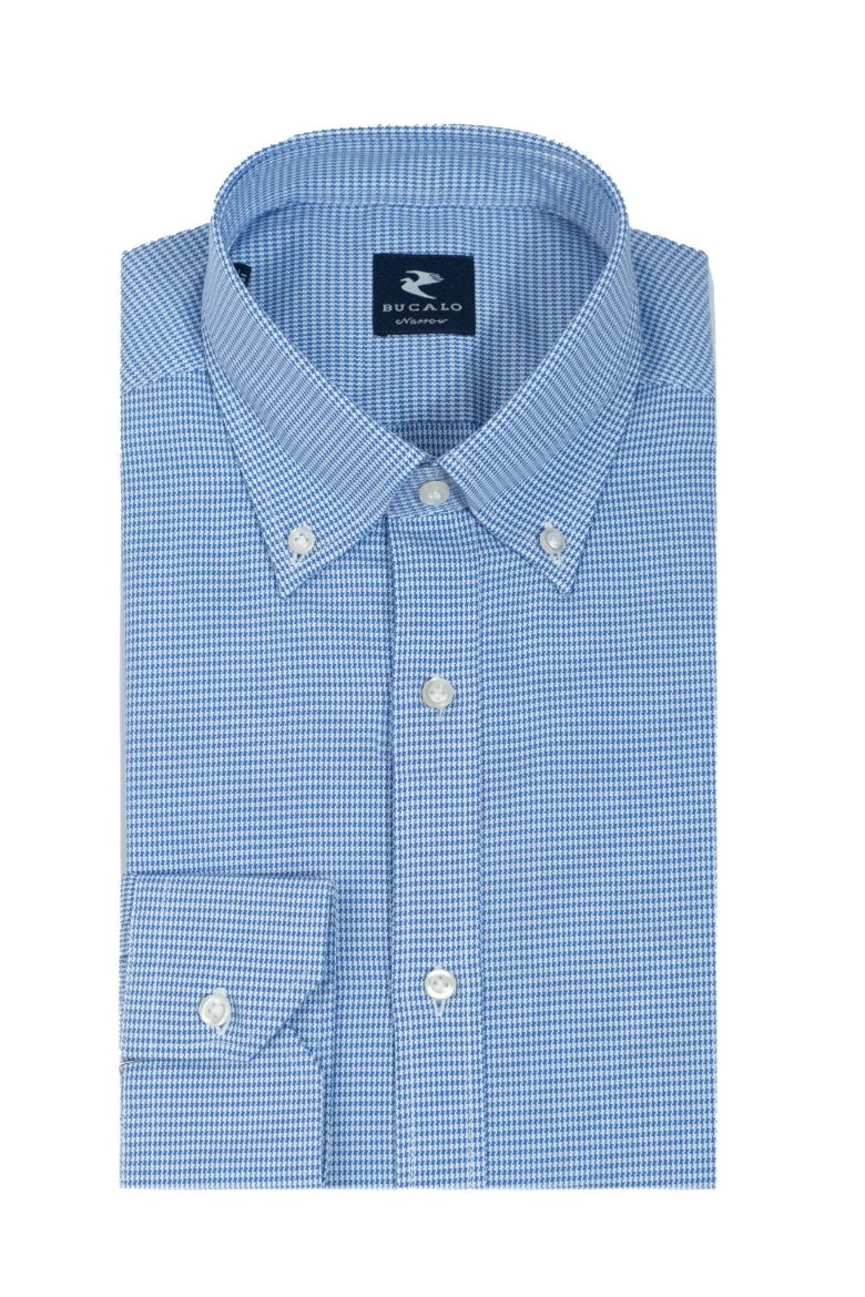 Immagine di CAMICIA MICRO ARMATURA COLLO  BUTTON DOWN