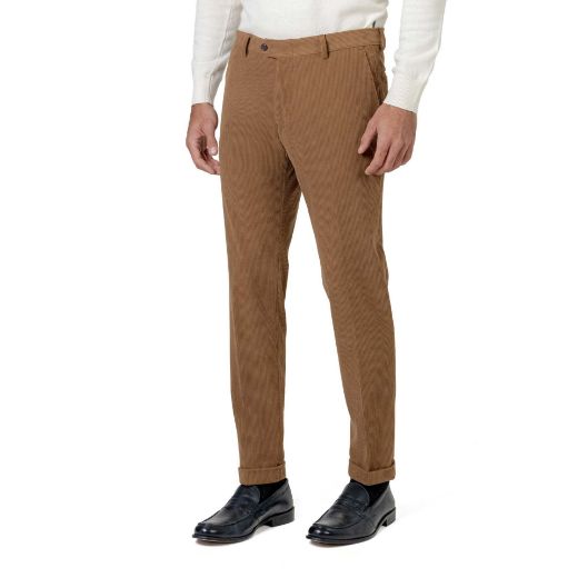 Immagine di PANTALONE CHINO TESSUTO VELLUTO A COSTE  UNITO