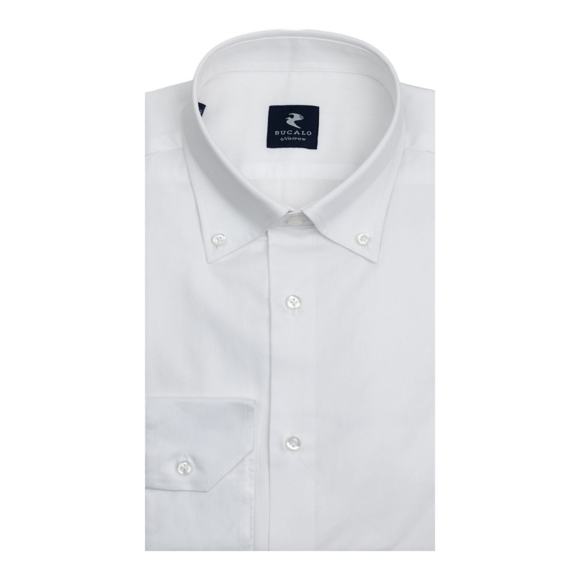 Immagine di CAMICIA IN TWILL TINTA UNITA COLLO  BUTTON DOWN