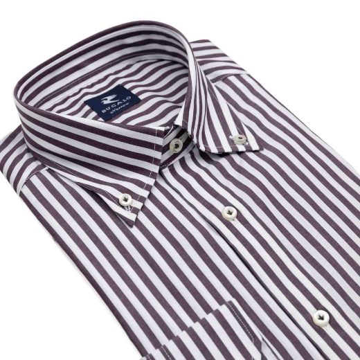 Immagine di CAMICIA RIGATA  COLLO  BUTTON DOWN